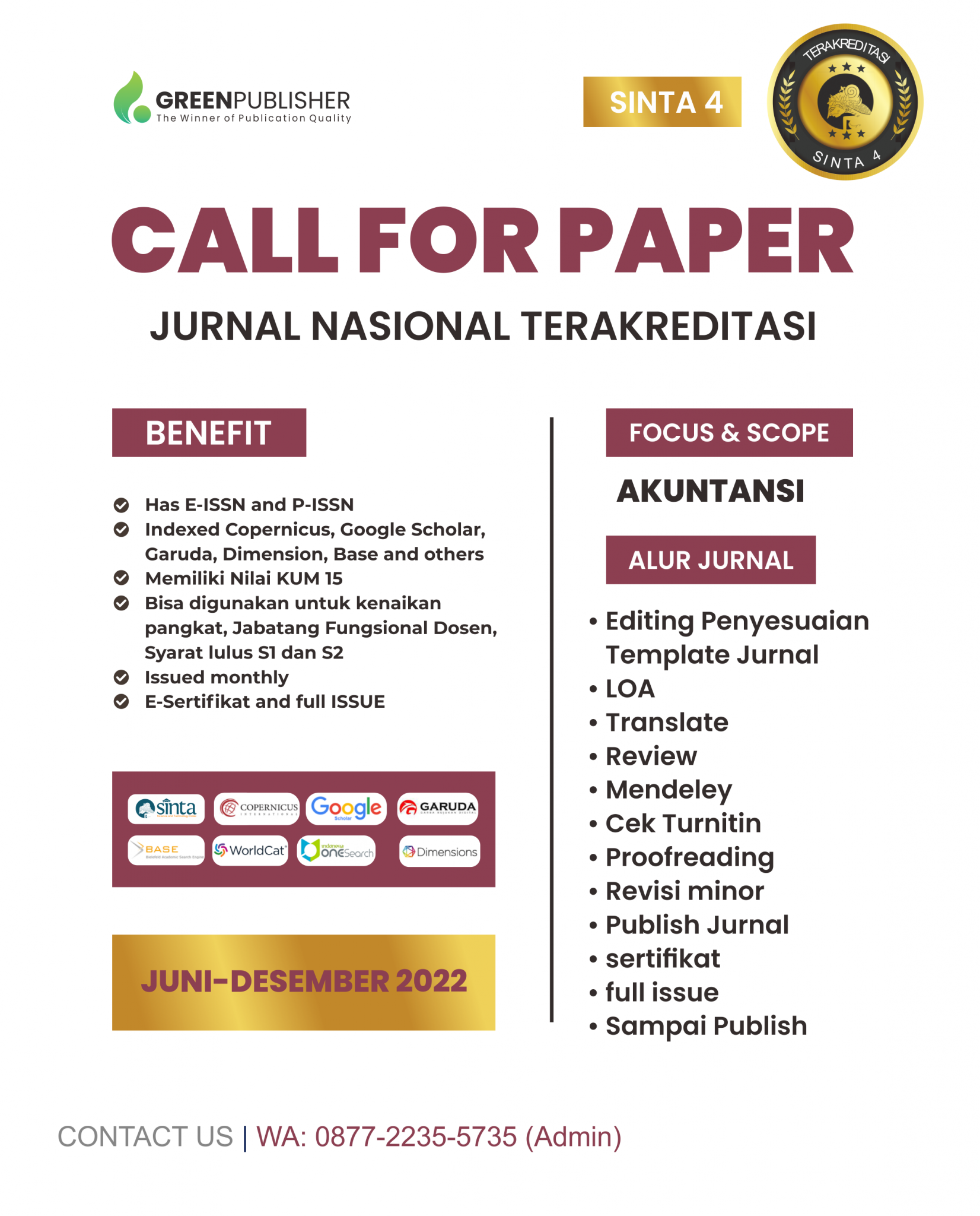 Call For Paper Jurnal Sinta