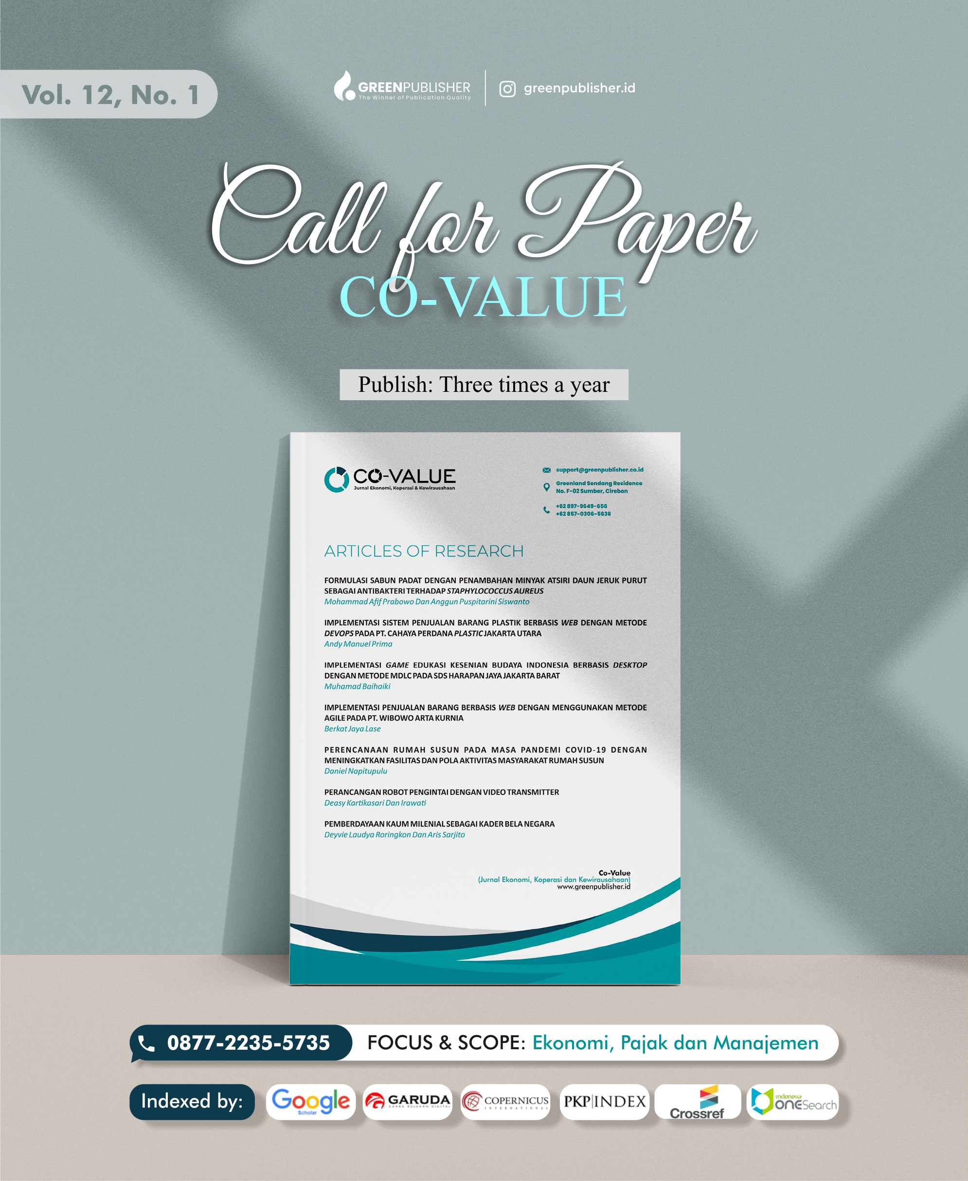 Call For Paper Jurnal