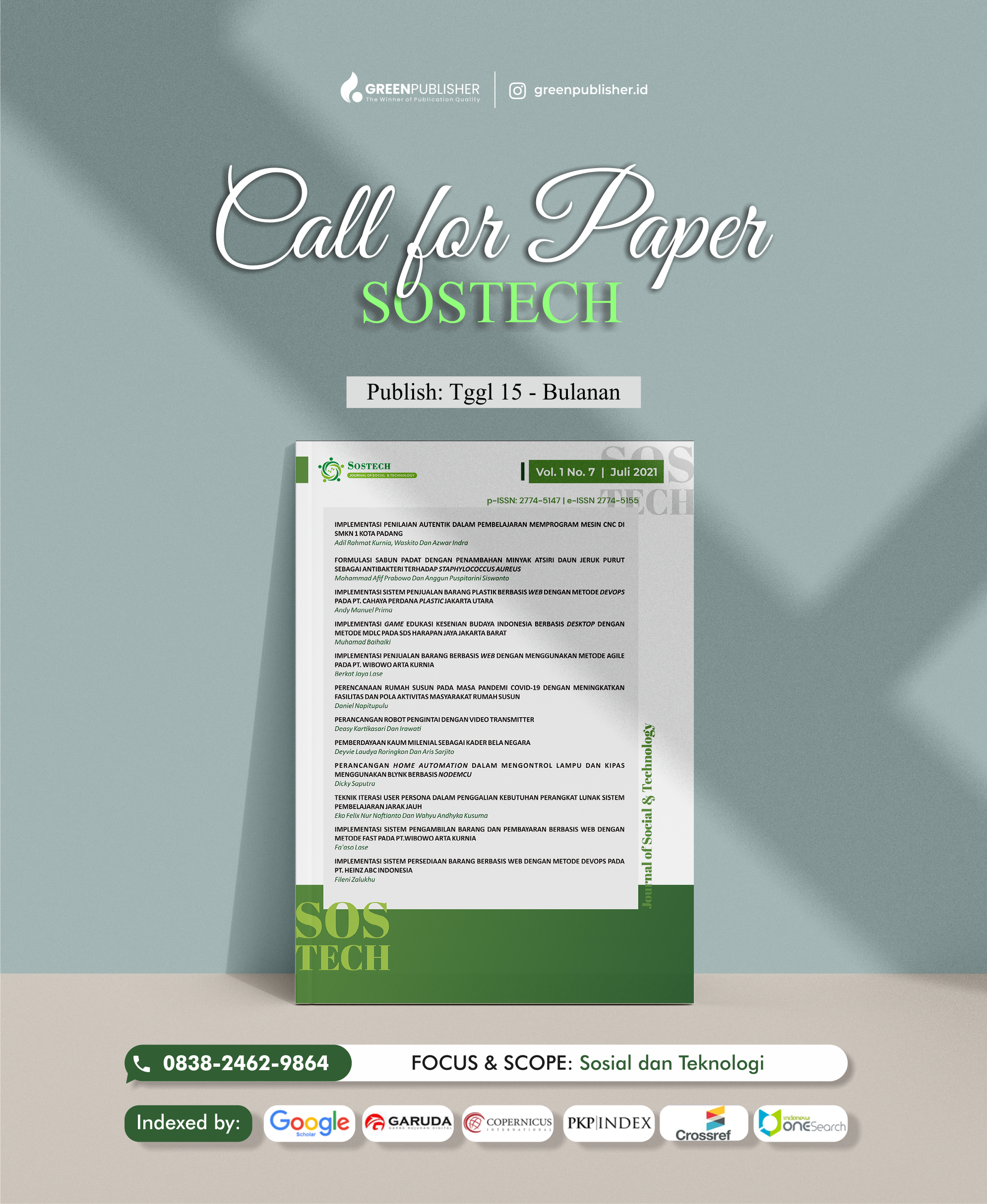 Call For Paper Jurnal