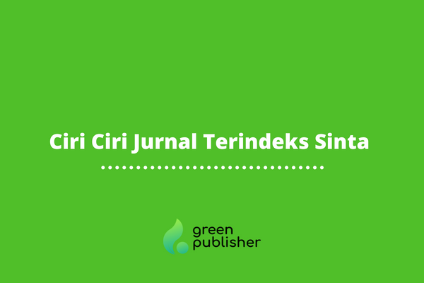 Ciri Ciri Jurnal Terindeks Sinta