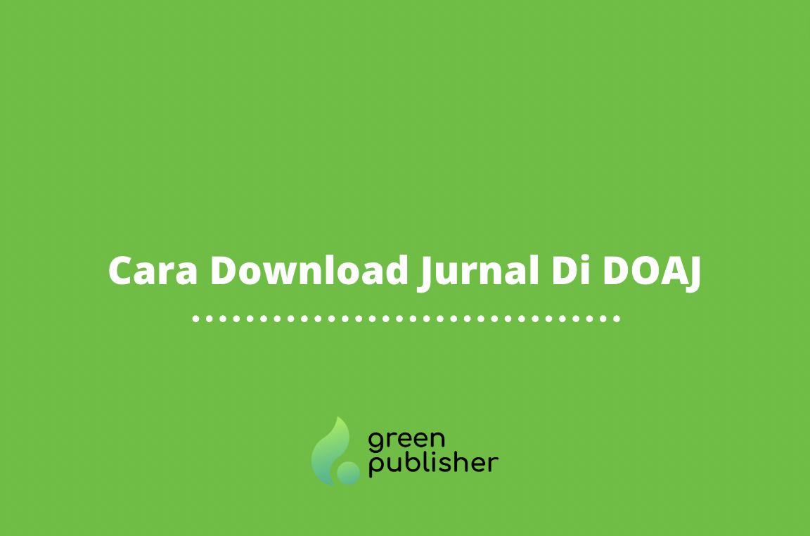 Cara Download Jurnal Di DOAJ