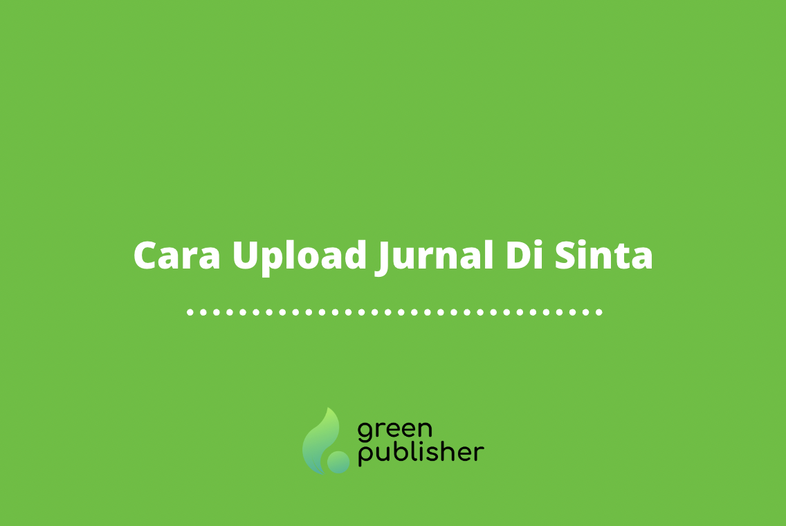 Cara Upload Jurnal Di Sinta