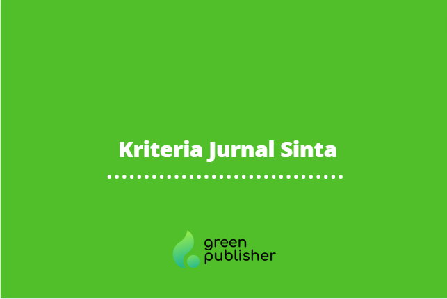 Kriteria Jurnal Sinta