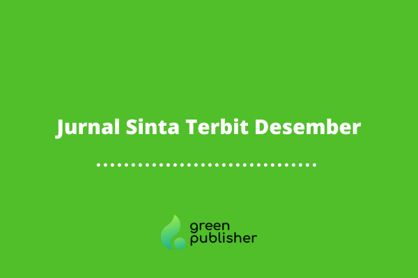 Jurnal Sinta Terbit Desember