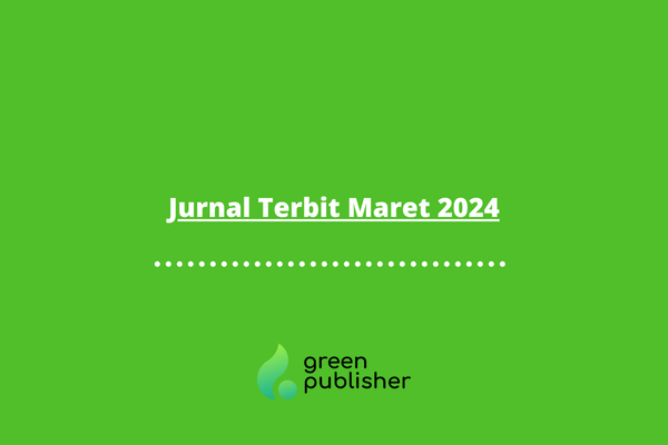 Jurnal Terbit Maret 2024