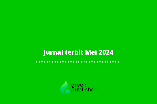 Jurnal terbit Mei 2024