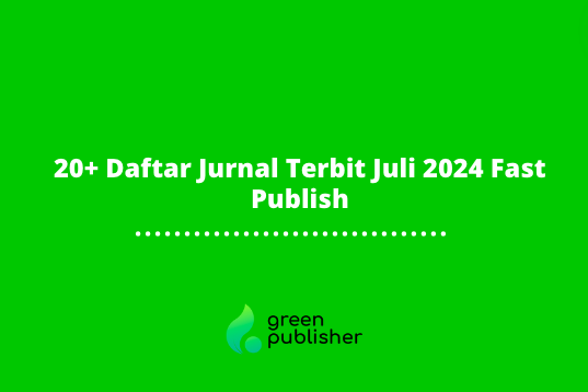 Jurnal Terbit Juli 2024